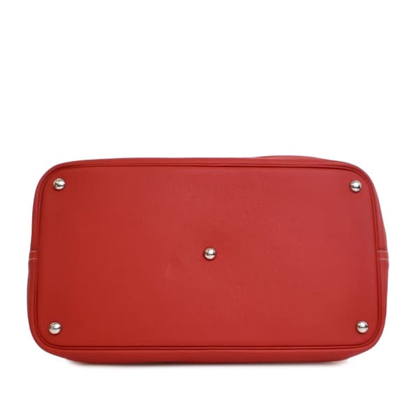 Pre-owned Hermès Sikkim Bolide Relax 45 Red