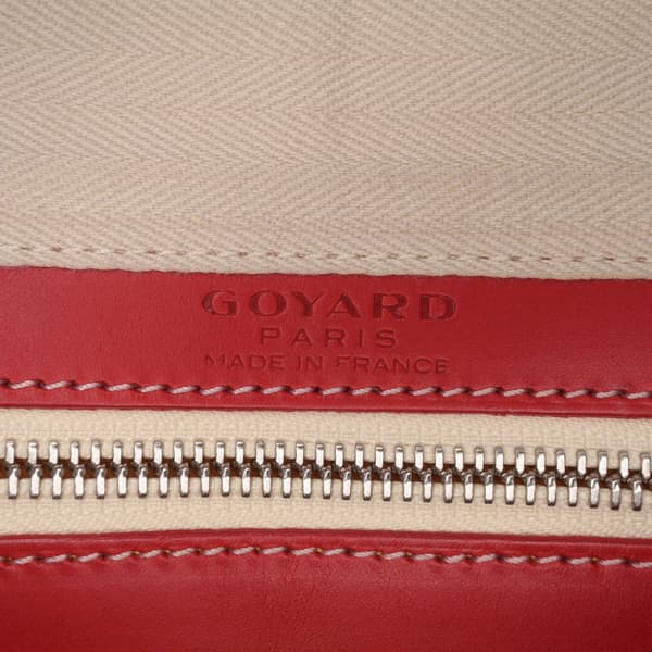 Pre-owned Goyard Goyardine Vendome GM Red