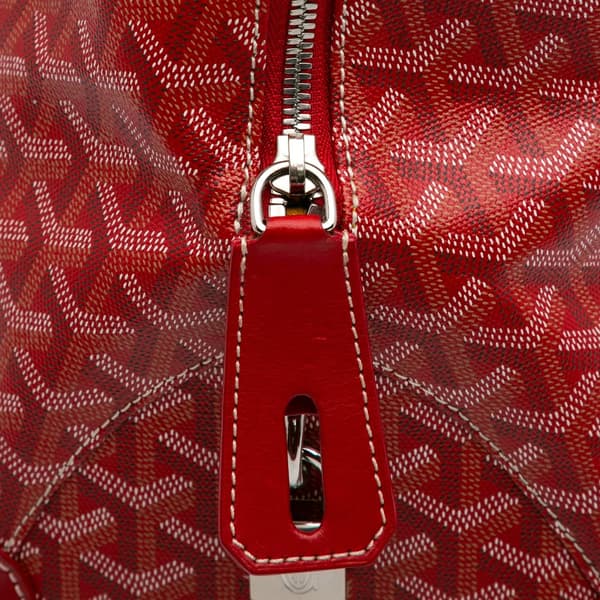 Pre-owned Goyard Goyardine Vendome GM Red