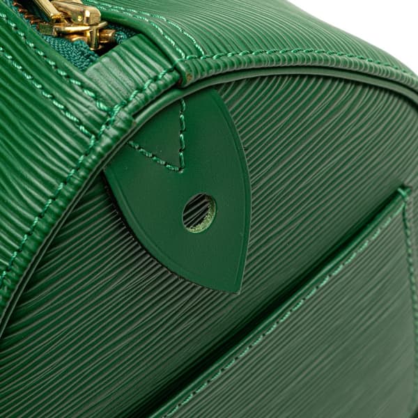 Pre-owned Louis Vuitton Epi Speedy 25 Green