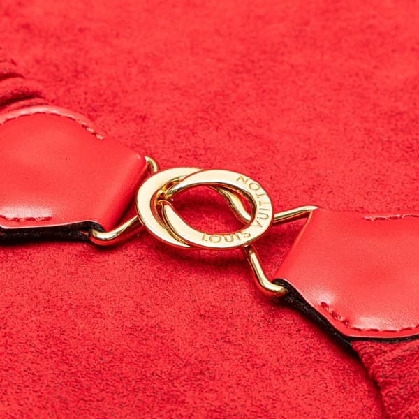 Pre-owned Louis Vuitton Epi Sirius 45 Red