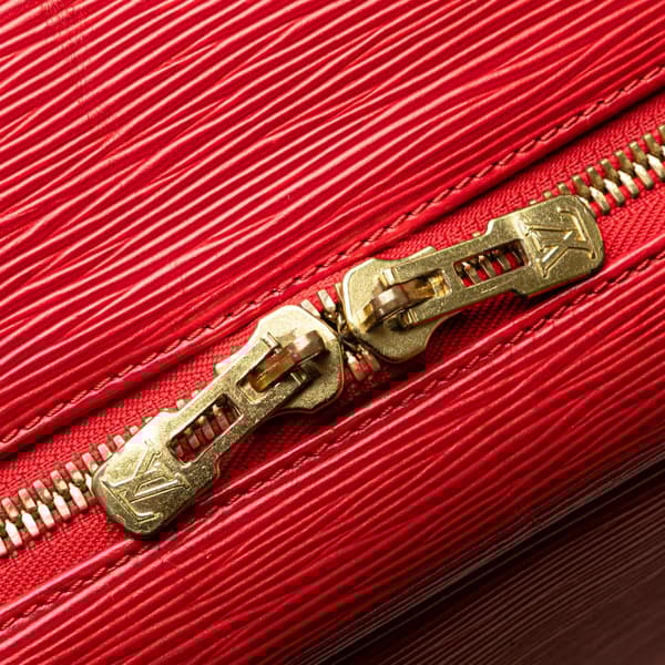 Pre-owned Louis Vuitton Epi Sirius 45 Red