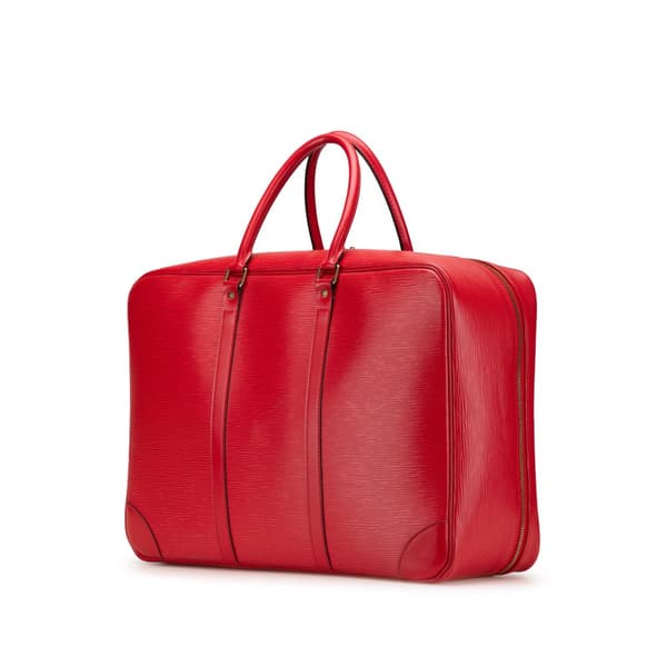 Pre-owned Louis Vuitton Epi Sirius 45 Red