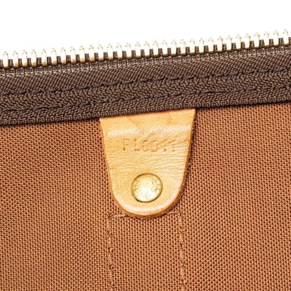Pre-owned Louis Vuitton Monogram Keepall 55 Brown