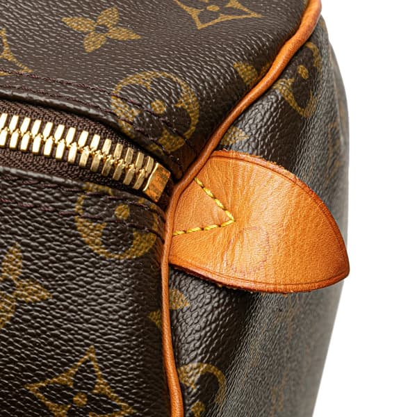 Pre-owned Louis Vuitton Monogram Keepall 50 Brown