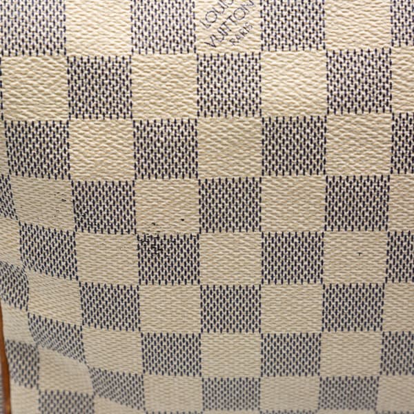 Pre-owned Louis Vuitton Damier Azur Speedy 30 White