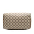 Miniatyrbild 3 av 8: Pre-owned Louis Vuitton Damier Azur Speedy 30 White