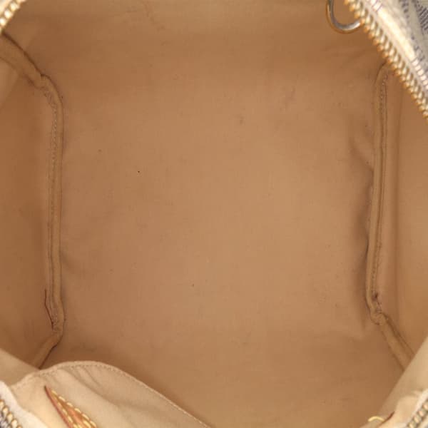 Pre-owned Louis Vuitton Damier Azur Speedy 30 White