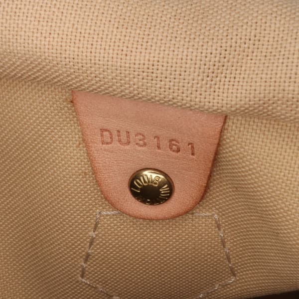 Pre-owned Louis Vuitton Damier Azur Speedy 30 White