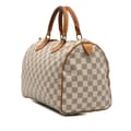 Miniatyrbild 2 av 8: Pre-owned Louis Vuitton Damier Azur Speedy 30 White