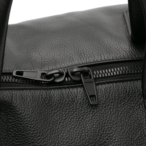 Pre-owned Balenciaga Leather Hourglass Carryall Travel Bag Black