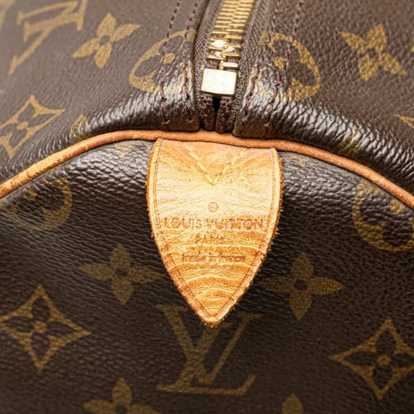 Pre-owned Louis Vuitton Monogram Keepall 50 Brown