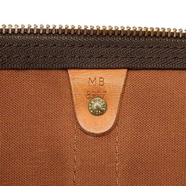 Pre-owned Louis Vuitton Monogram Keepall 50 Brown