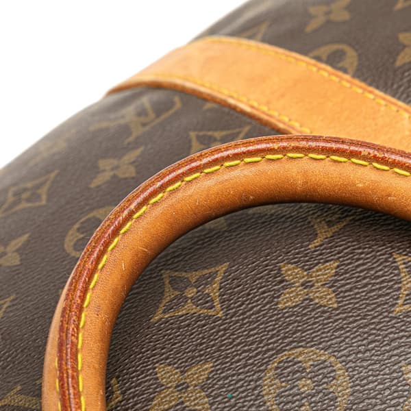 Pre-owned Louis Vuitton Monogram Keepall 50 Brown