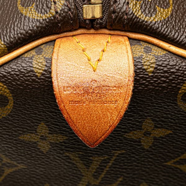 Pre-owned Louis Vuitton Monogram Keepall 50 Brown