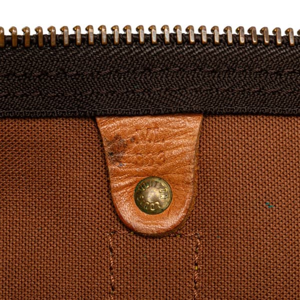Pre-owned Louis Vuitton Monogram Keepall 50 Brown