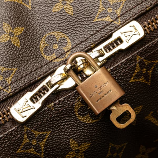 Pre-owned Louis Vuitton Monogram Keepall 50 Brown