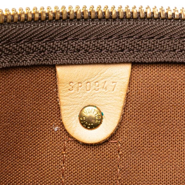 Pre-owned Louis Vuitton Monogram Keepall 50 Brown