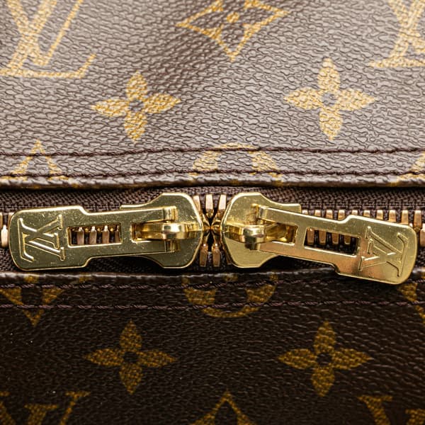 Pre-owned Louis Vuitton Monogram Keepall 50 Brown