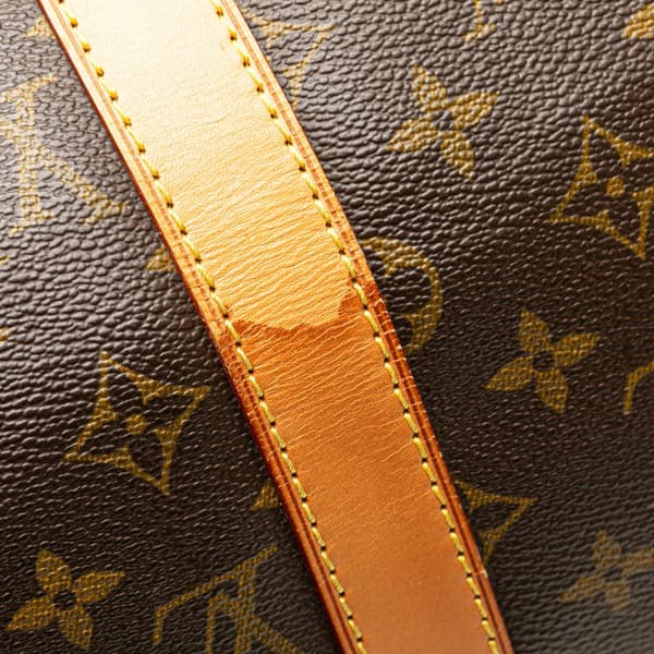 Pre-owned Louis Vuitton Monogram Keepall 50 Brown