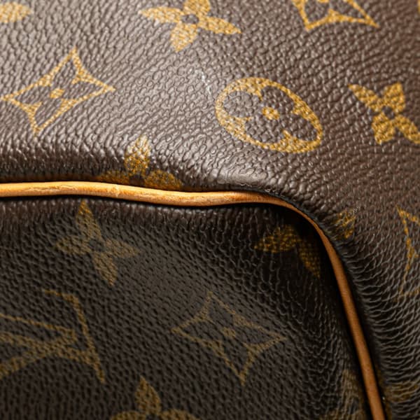Pre-owned Louis Vuitton Monogram Keepall 50 Brown