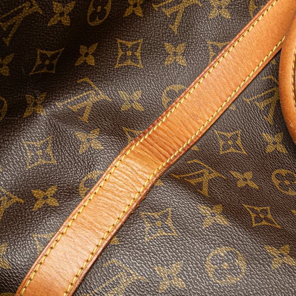 Pre-owned Louis Vuitton Monogram Keepall 50 Brown