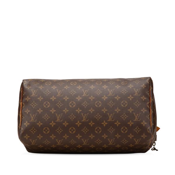 Pre-owned Louis Vuitton Monogram Speedy 40 Brown