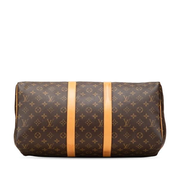 Pre-owned Louis Vuitton Monogram Keepall 45 Brown