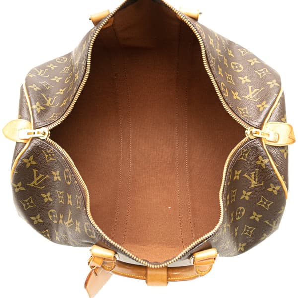 Pre-owned Louis Vuitton Monogram Keepall 45 Brown