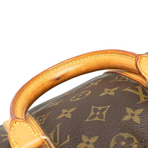 Pre-owned Louis Vuitton Monogram Keepall 45 Brown