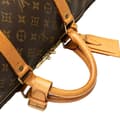 Miniatyrbild 9 av 10: Pre-owned Louis Vuitton Monogram Keepall 60 Brown