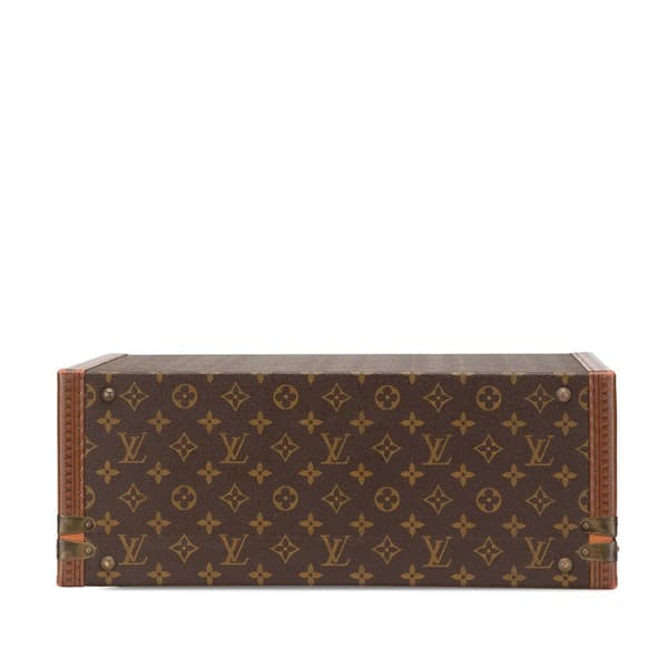 Pre-owned Louis Vuitton Monogram Cotteville 45 Brown
