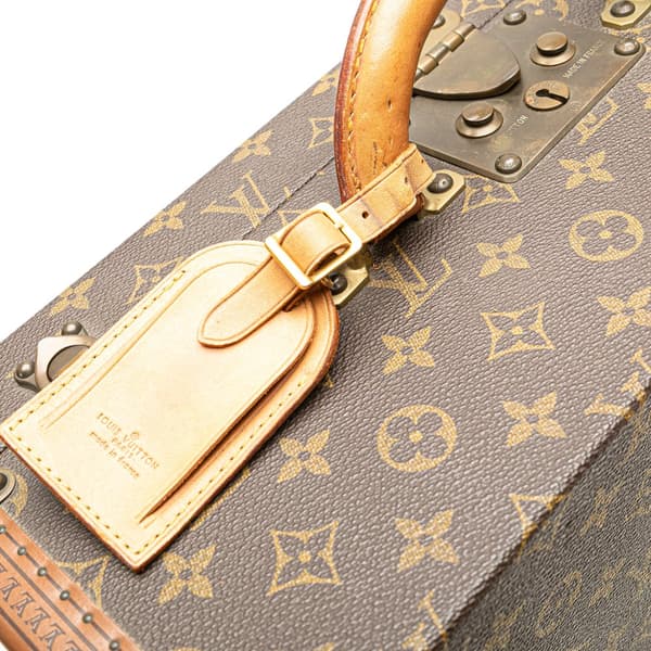 Pre-owned Louis Vuitton Monogram Cotteville 45 Brown