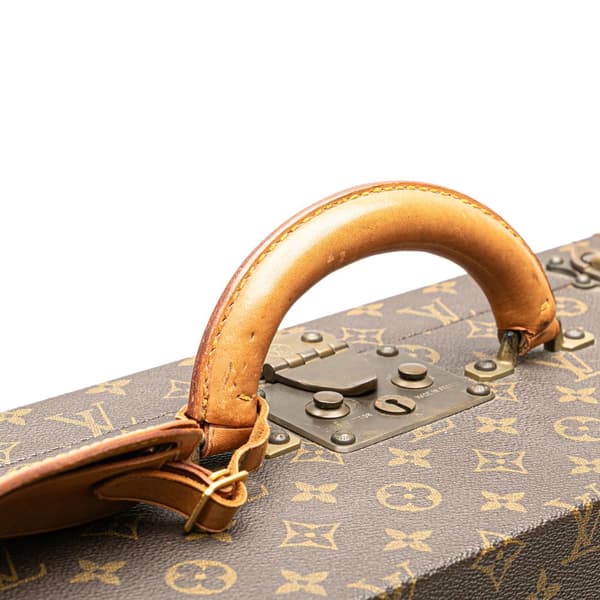 Pre-owned Louis Vuitton Monogram Cotteville 45 Brown