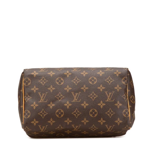 Pre-owned Louis Vuitton Monogram Speedy 25 Brown