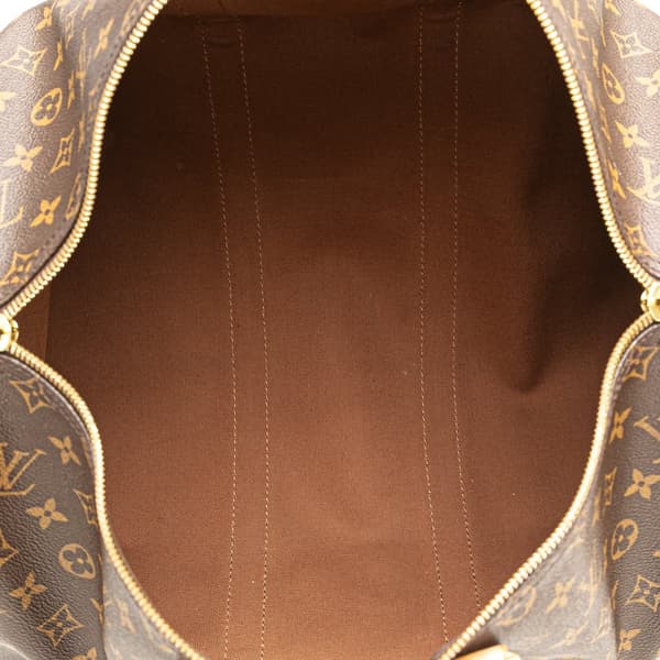 Pre-owned Louis Vuitton Monogram Keepall 45 Brown