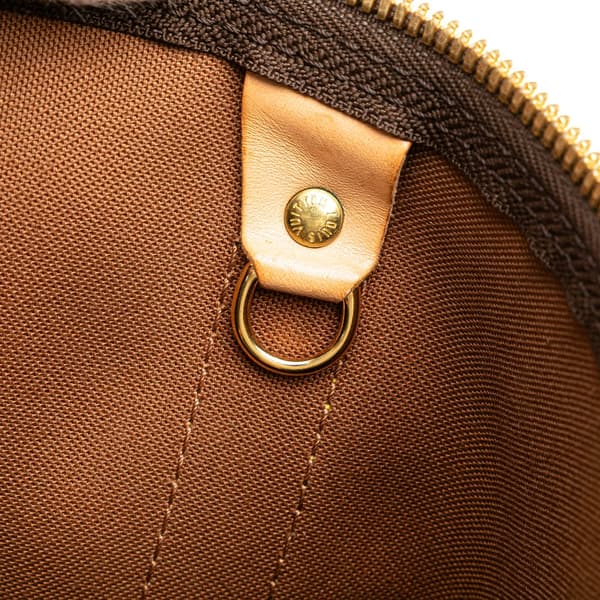 Pre-owned Louis Vuitton Monogram Keepall 45 Brown