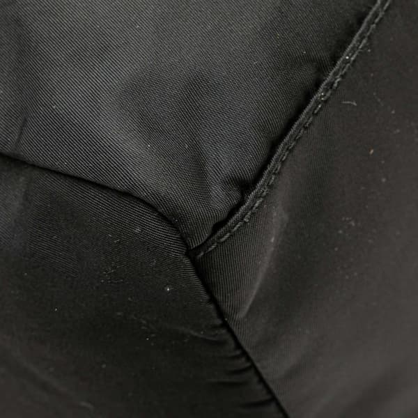 Pre-owned Prada Tessuto Boston Bag Black
