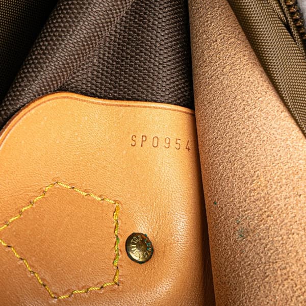 Pre-owned Louis Vuitton Monogram Housse Porte Habits Garment Cover Brown