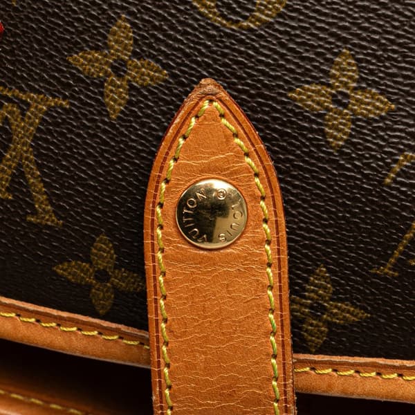Pre-owned Louis Vuitton Monogram Housse Porte Habits Garment Cover Brown