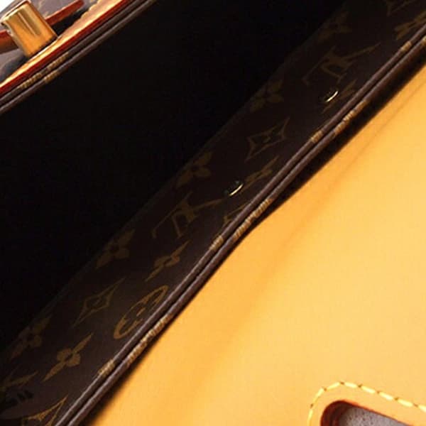 Pre-owned Louis Vuitton Monogram Steamer PM Brown