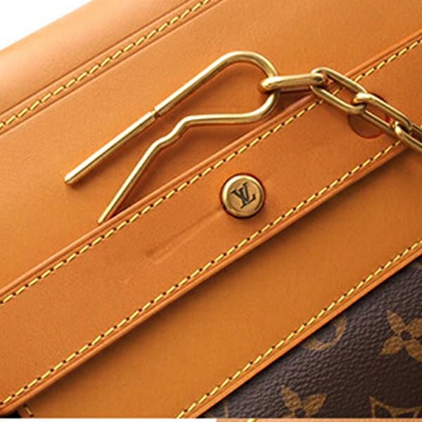 Pre-owned Louis Vuitton Monogram Steamer PM Brown