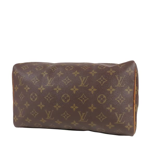 Pre-owned Louis Vuitton Monogram Speedy 30 Brown