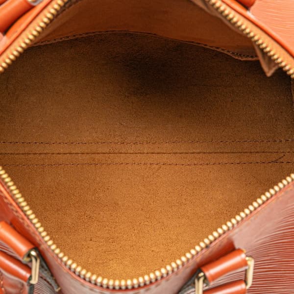Pre-owned Louis Vuitton Epi Speedy 25 Brown
