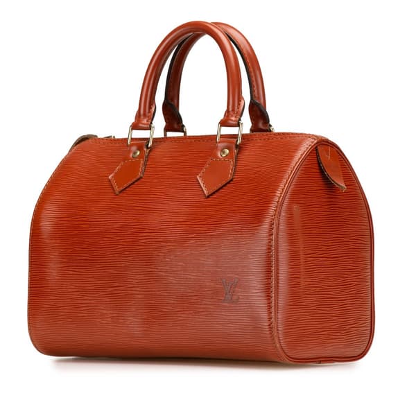 Pre-owned Louis Vuitton Epi Speedy 25 Brown