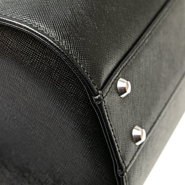 Pre-owned Burberry Leather Boston Bag Black