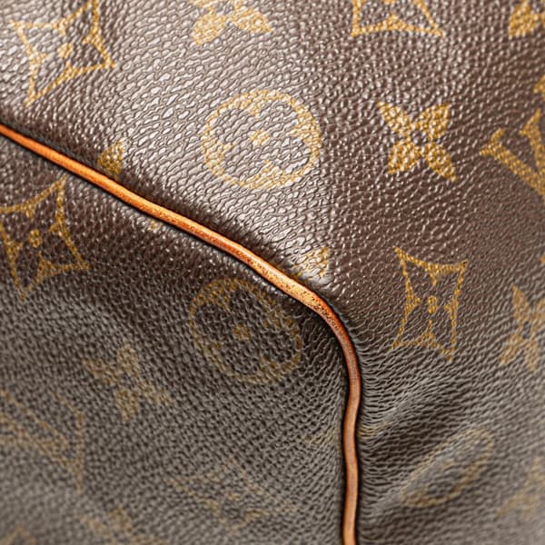 Pre-owned Louis Vuitton Monogram Speedy 35 Brown
