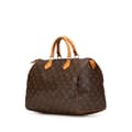 Miniatyrbild 2 av 10: Pre-owned Louis Vuitton Monogram Speedy 35 Brown