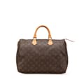 Miniatyrbild 1 av 10: Pre-owned Louis Vuitton Monogram Speedy 35 Brown