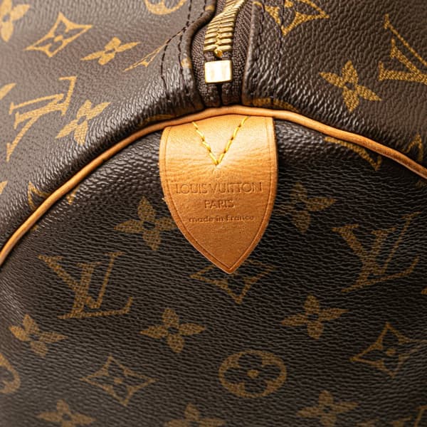 Pre-owned Louis Vuitton Monogram Keepall 45 Brown